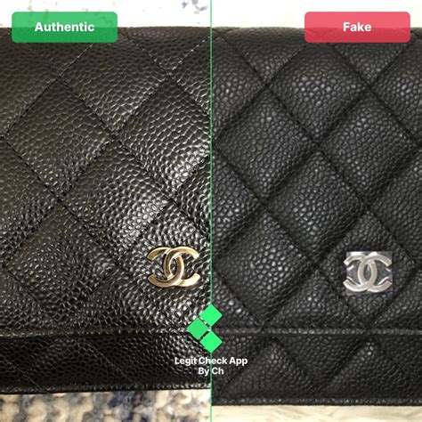 chanel caviar fake vs real|14 Ways to Spot a Fake Chanel Bag .